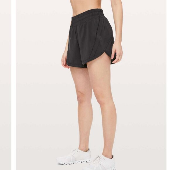 Lululemon Track That Short Black 12 - Picture 2 of 4